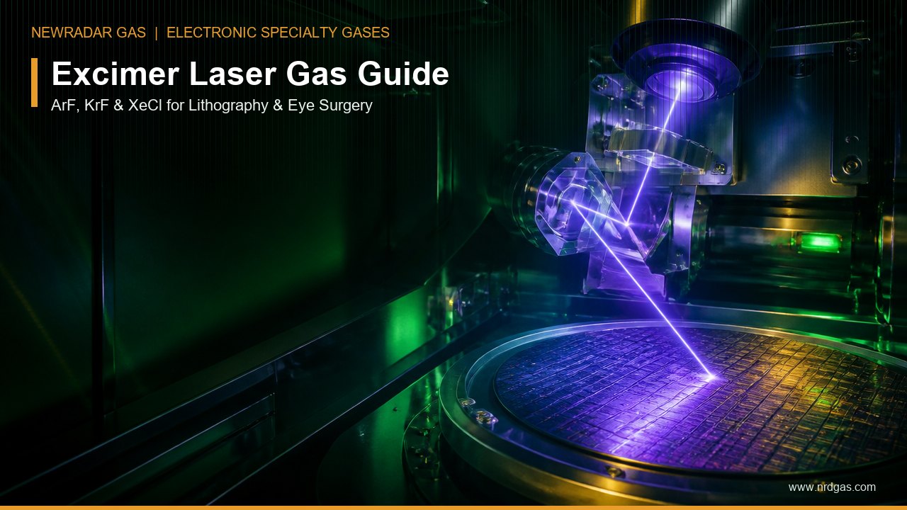 Excimer Laser Gas Guide: ArF, KrF & XeCl Mixtures for Lithography and Eye Surger