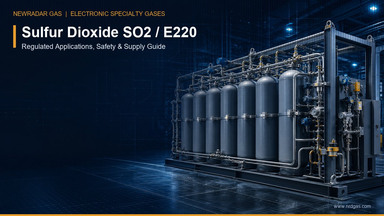 Sulfur Dioxide (SO2 / E220): Applications, Safety and Supply Guide