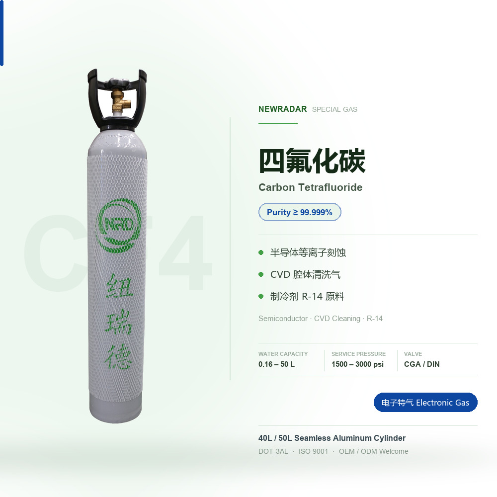CF4 vs C2F6 vs C4F8 vs CHF3: Choosing the Right Semiconductor Etch Gas
