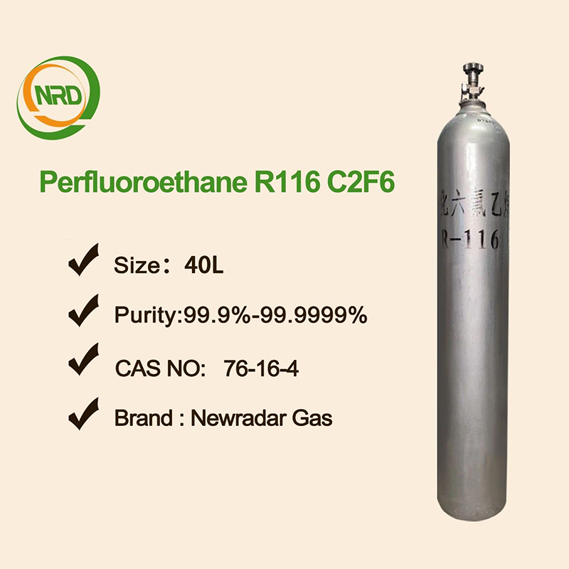 C2F6 hexafluoroethane Gas