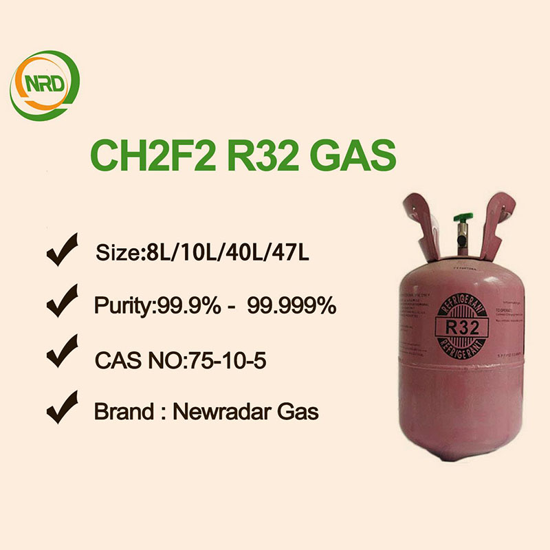 CH2F2 Difluoromethane Gas