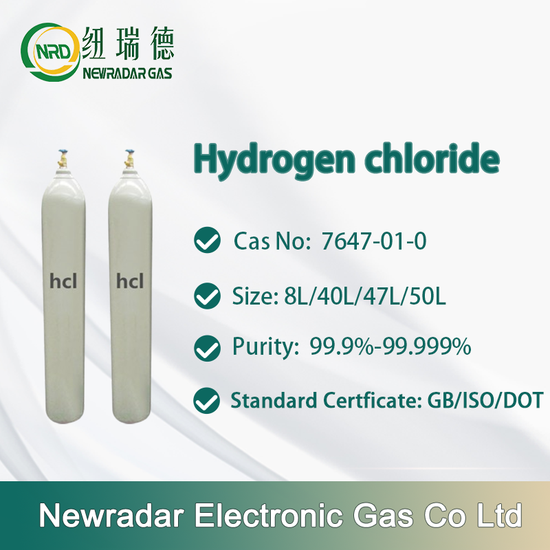 HCL Hydrogen chloride Gas