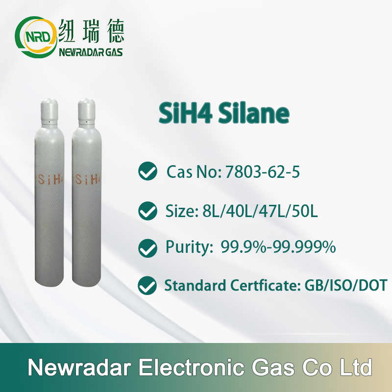 SiH4 Silane Gas