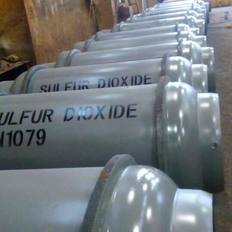 Dioxid de sulf SO2 gaz