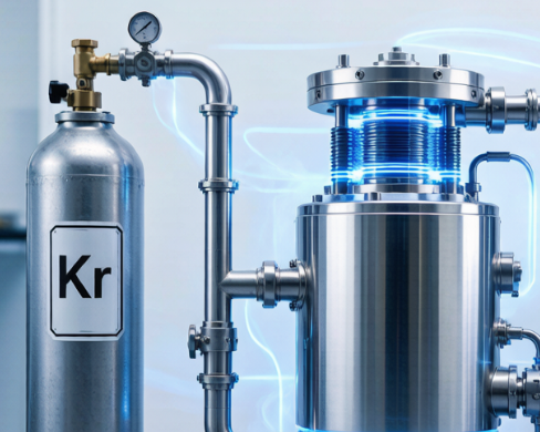 Krypton can be used to make superconductor refrigeration systems